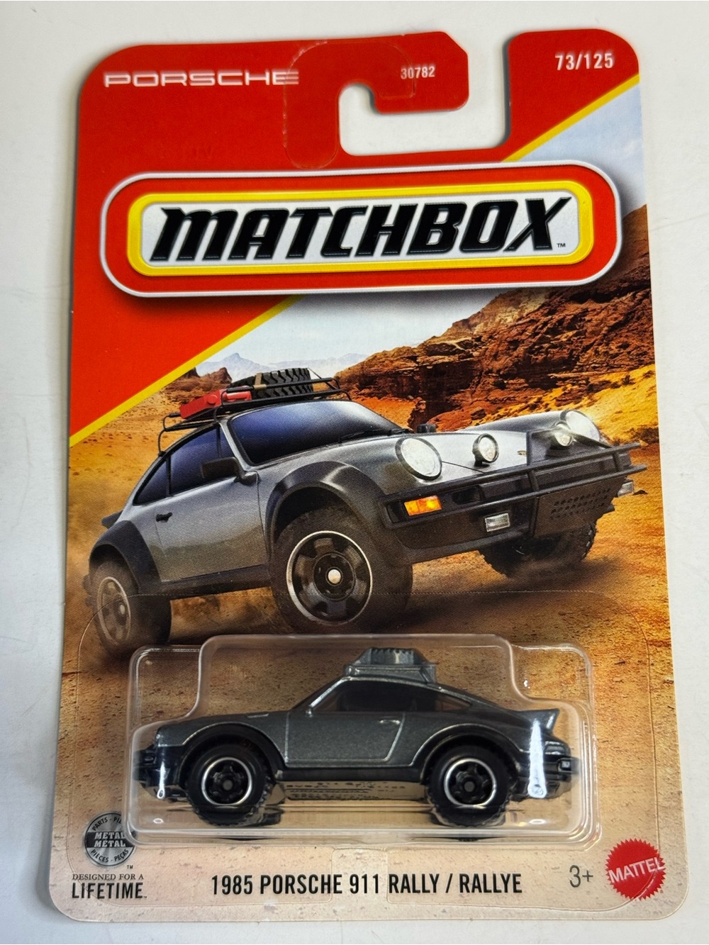 Matchbox 1985 Porsche 911 Rally/Rallye